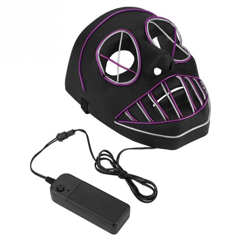 Mask Easter Halloween Haunted House Funny Glowing Mask Face Mask