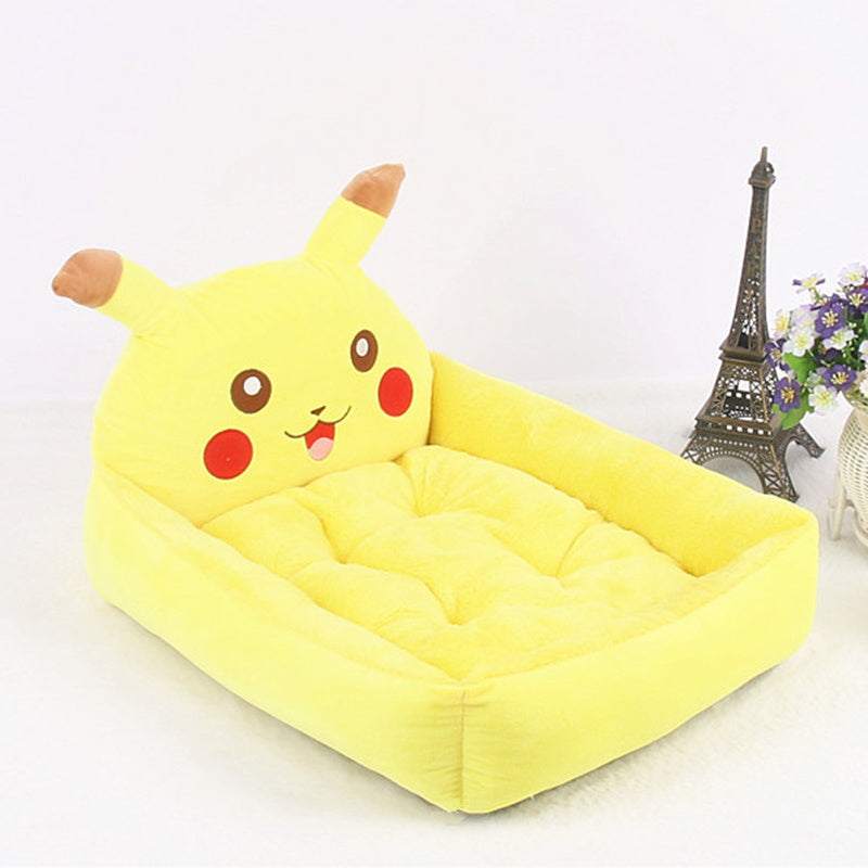 Puppy Cat Bed Sofa Washable Cartoon Pet Beds For Small Dogs CatsPets Products Accessories