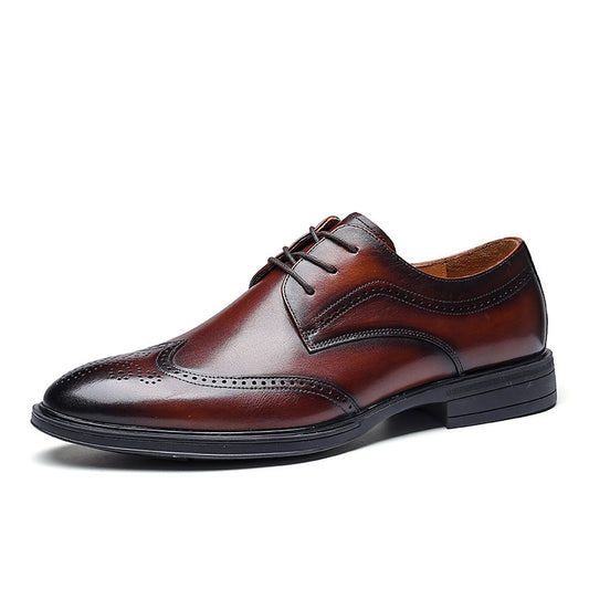 Men's Leather Shoes Business Shoes Casual