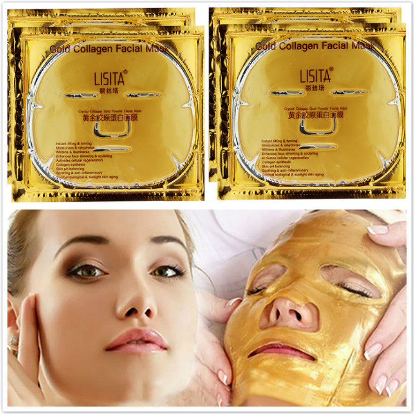 Crystal Gold Collagen Mask Brightening Skin