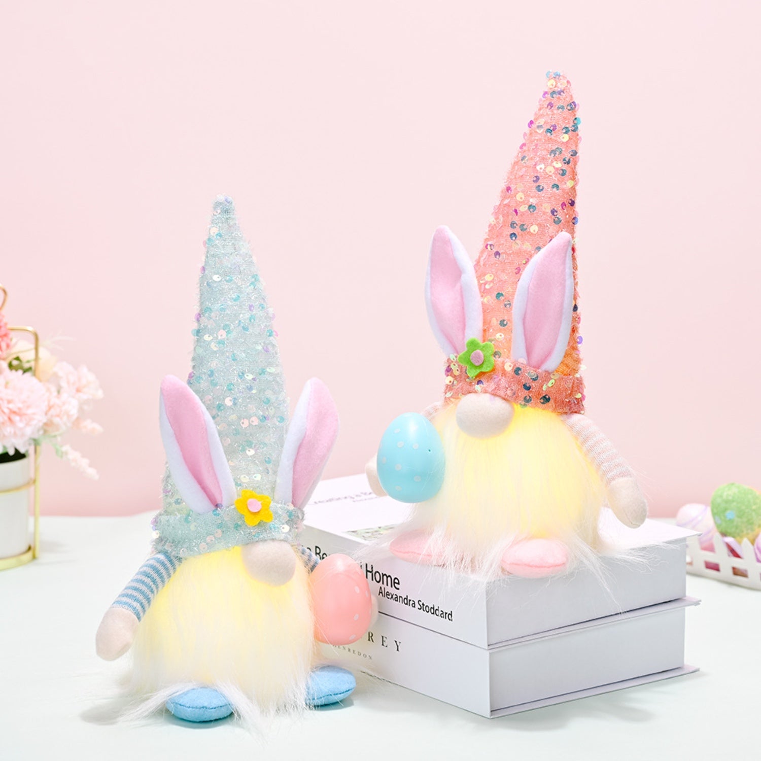 Easter Sequin Pointed Hat Faceless Gnome - Online Shop AU.com - OnlineShopAU.com