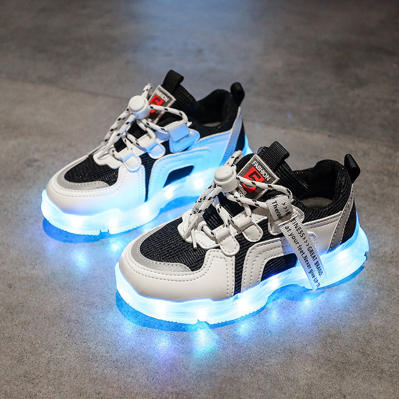 Colorful Children's Luminous Shoes, Girls' Luminous Shoes, Boys' Luminous Shoes