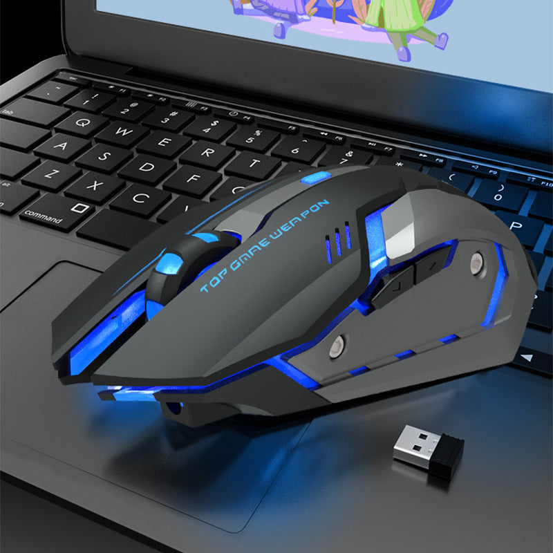 Wireless Charging Silent Gaming Mouse