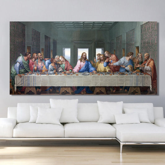 Da Vinci Oil Painting Last Supper Canvas Core