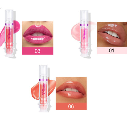 Tube Lip Rich Lip Color Slightly Spicy Lip Honey Lip Glass Mirror Face Lip Mirror Liquid Lipstick