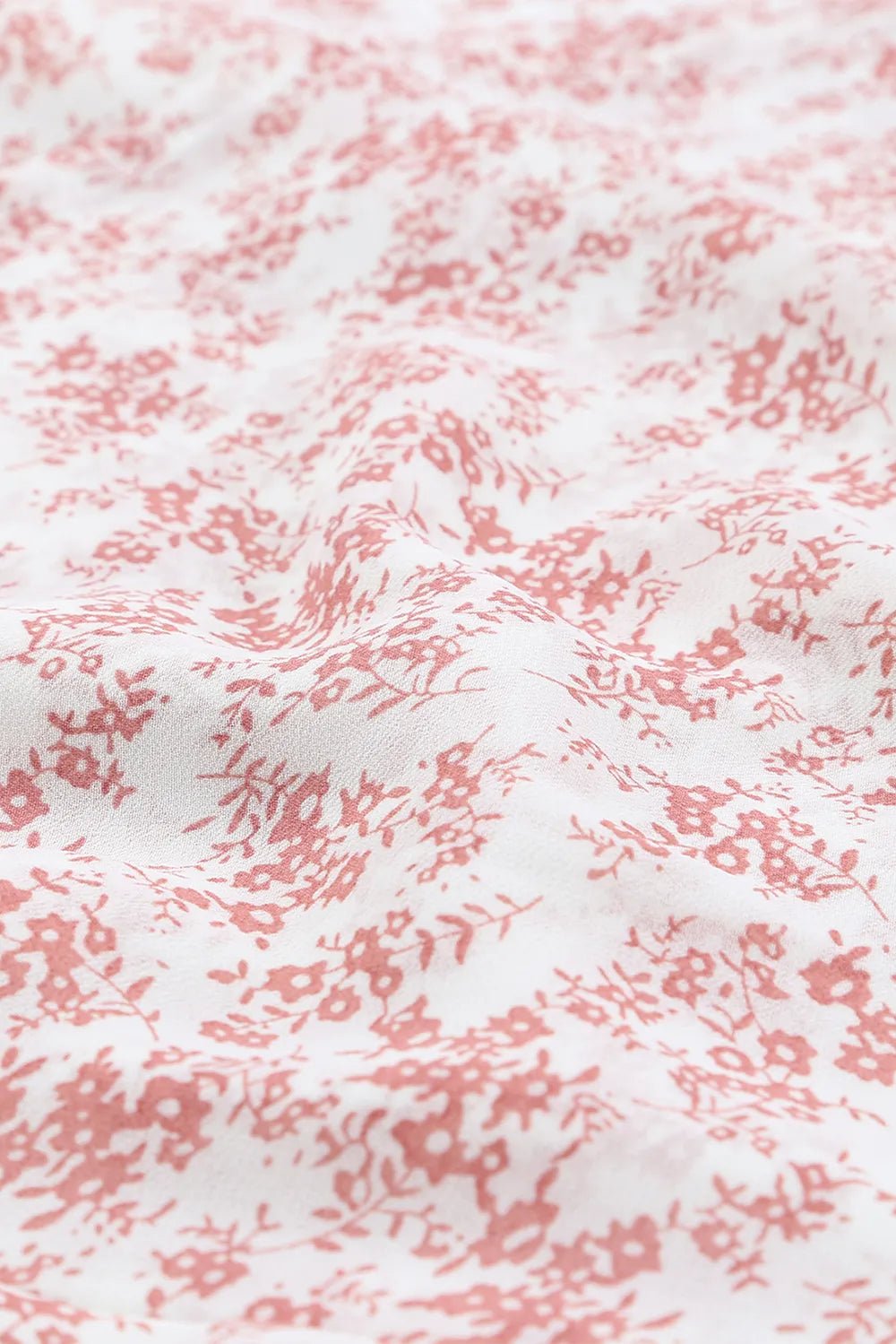 Floral Surplice Balloon Sleeve Layered Dress - Online Shop AU.com - Trendsi