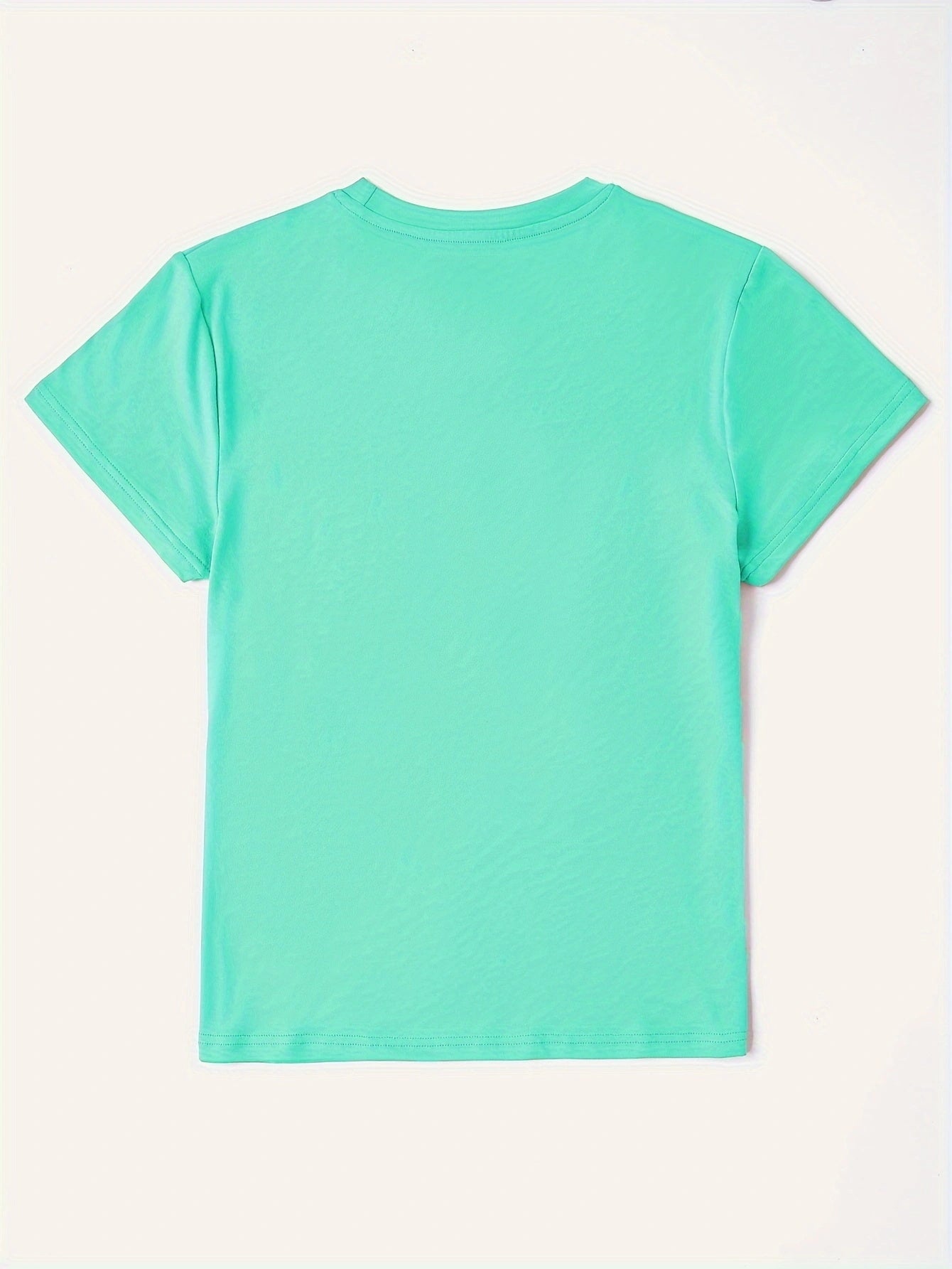 Graphic Round Neck Short Sleeve T-Shirt - Online Shop AU.com - OnlineShopAU.com