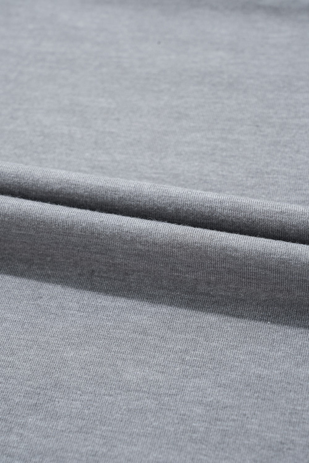 HOPPY Chenille Patch Round Neck Short Sleeve T-Shirt - Online Shop AU.com - OnlineShopAU.com