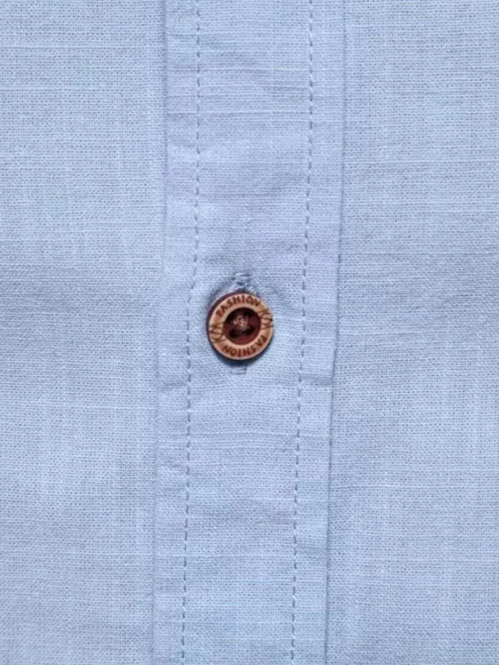 Men's Full Size Button Down Embroidered Shirt Plus Size - Online Shop AU.com - Trendsi