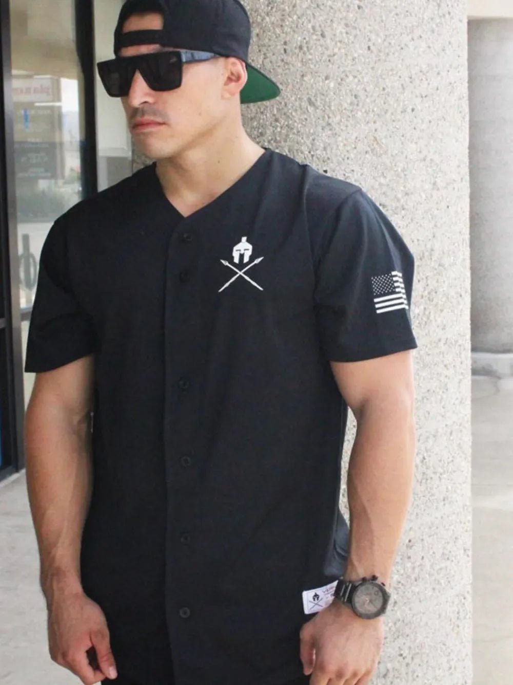 Men's Graphic Button Down Short Sleeve Top - Online Shop AU.com - Trendsi