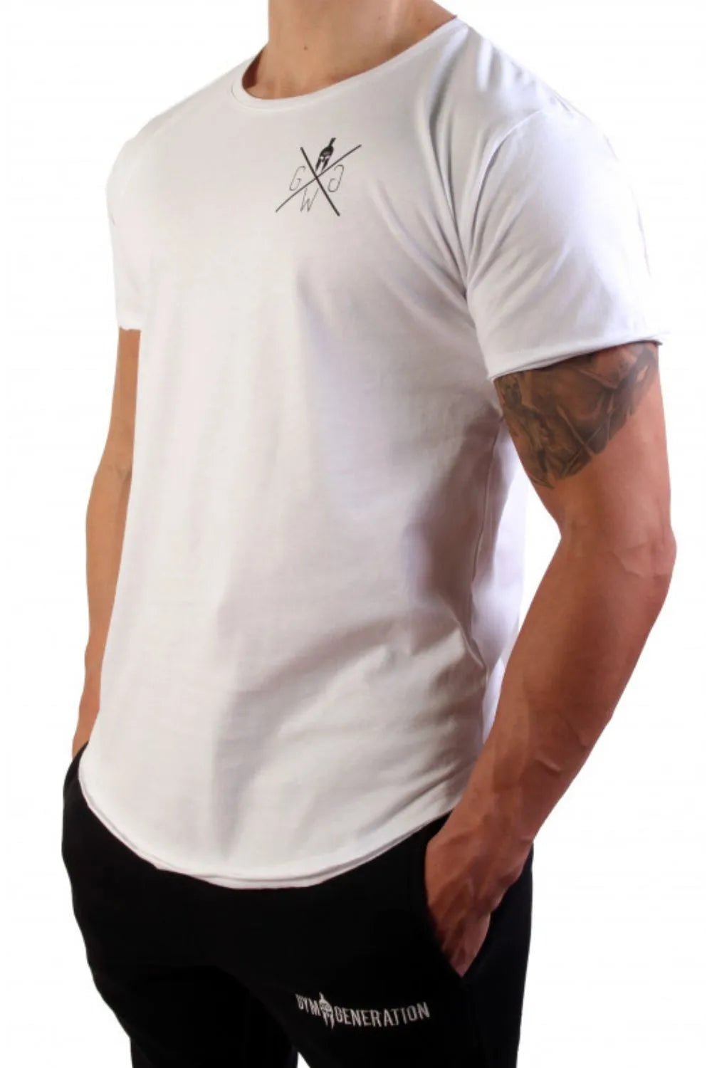 Men's Plus Size Graphic Round Neck Short Sleeve T-Shirt - Online Shop AU.com - Trendsi
