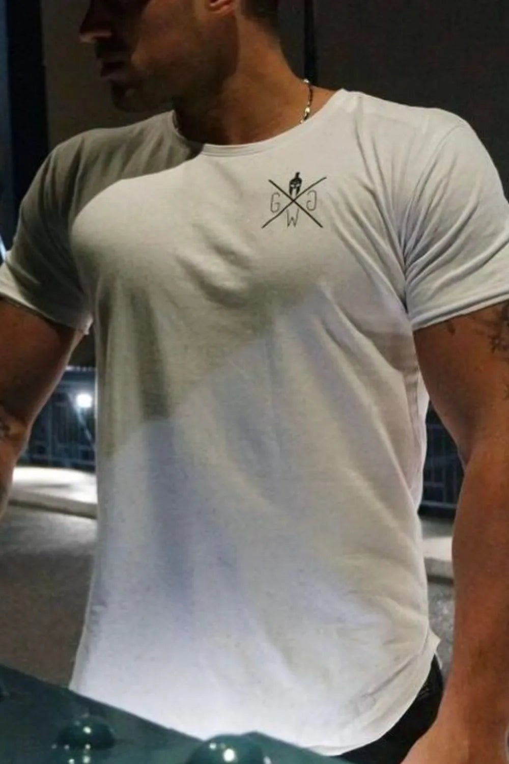 Men's Plus Size Graphic Round Neck Short Sleeve T-Shirt - Online Shop AU.com - Trendsi