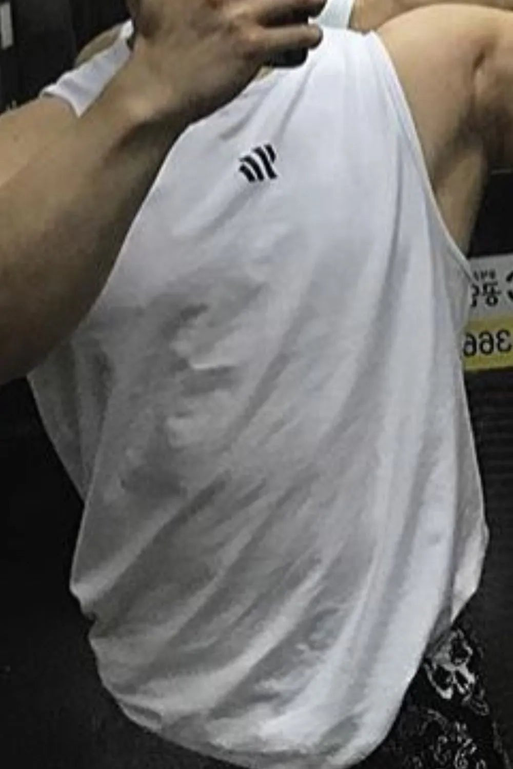 Men's Plus Size Round Neck Breathable Tank - Online Shop AU.com - Trendsi