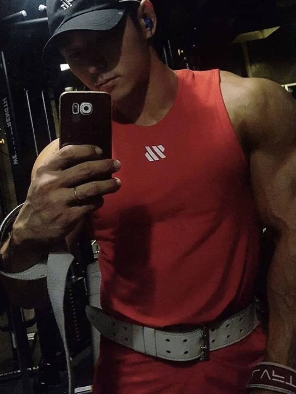 Men's Plus Size Round Neck Breathable Tank - Online Shop AU.com - Trendsi