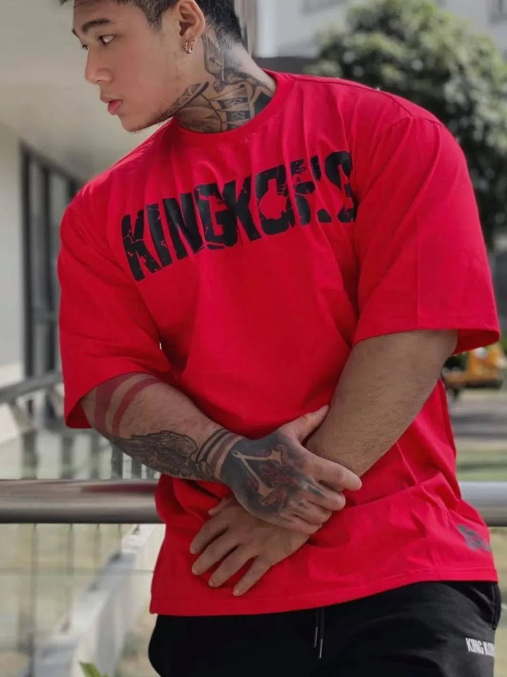 Men's Plus Size Round Neck Half Sleeve T-Shirt - Online Shop AU.com - Trendsi