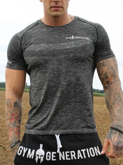 Men's Plus Size Round Neck Short Sleeve T-Shirt - Online Shop AU.com - Trendsi