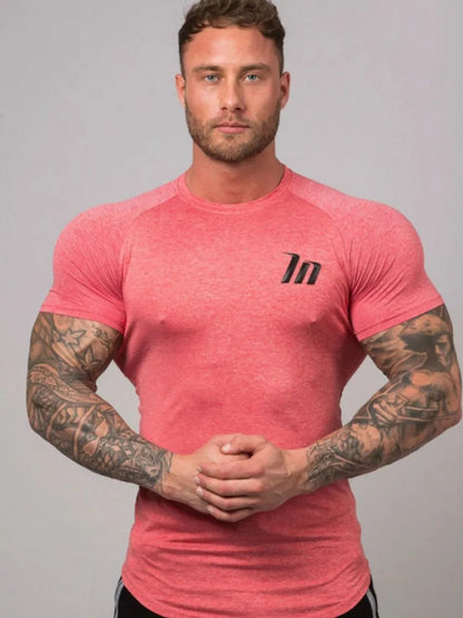 Men's Plus Size Round Neck Short Sleeve T-Shirt - Online Shop AU.com - Trendsi
