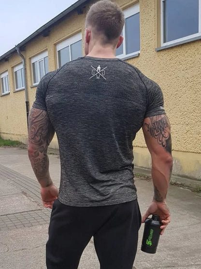 Men's Plus Size Round Neck Short Sleeve T-Shirt - Online Shop AU.com - Trendsi