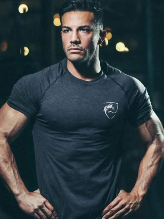 Men's Plus Size Round Neck Short Sleeve T-Shirt - Online Shop AU.com - Trendsi
