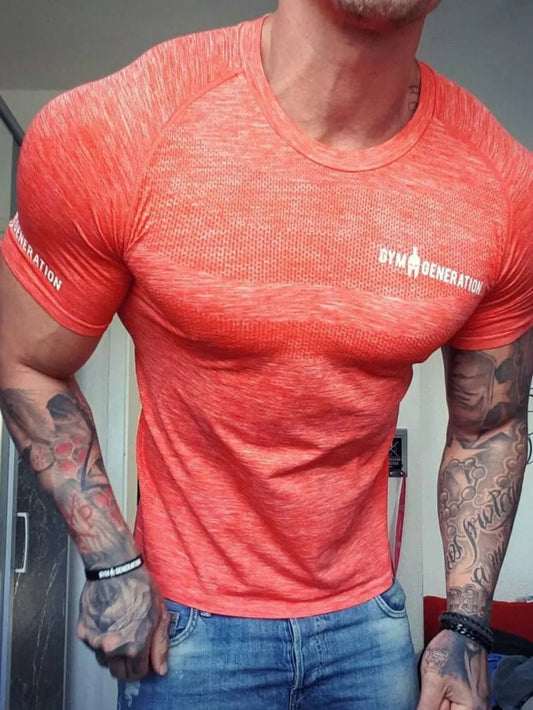 Men's Plus Size Round Neck Short Sleeve T-Shirt - Online Shop AU.com - Trendsi