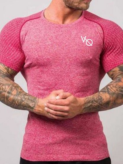 Men's Round Neck Short Sleeve T-Shirt - Online Shop AU.com - Trendsi