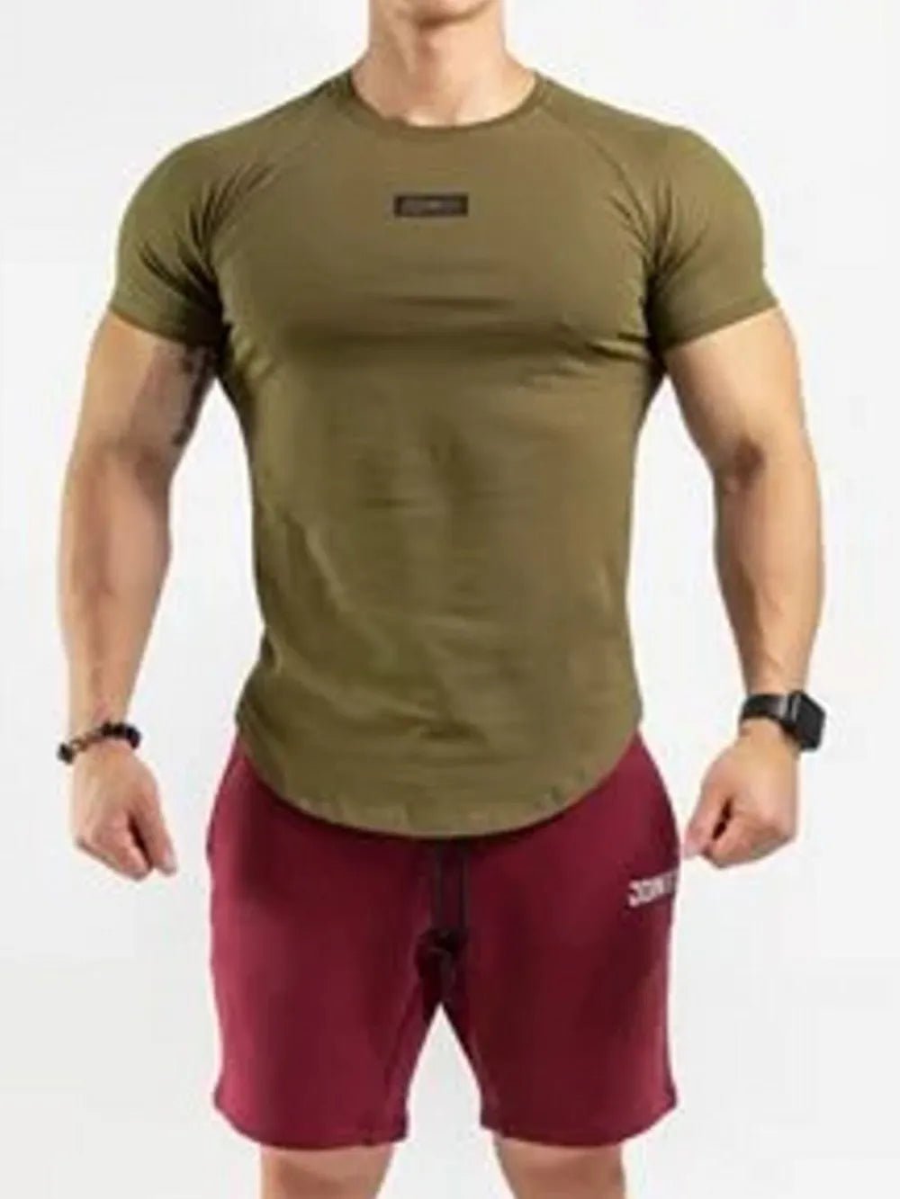 Men's Round Neck Short Sleeve T-Shirt - Online Shop AU.com - Trendsi