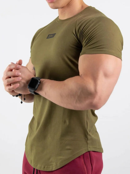 Men's Round Neck Short Sleeve T-Shirt - Online Shop AU.com - Trendsi