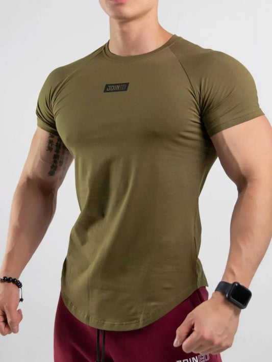 Men's Round Neck Short Sleeve T-Shirt - Online Shop AU.com - Trendsi